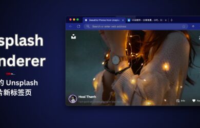 Unsplash Wanderer - 全新的 Unsplash 图片新标签页扩展[Chrome] 2