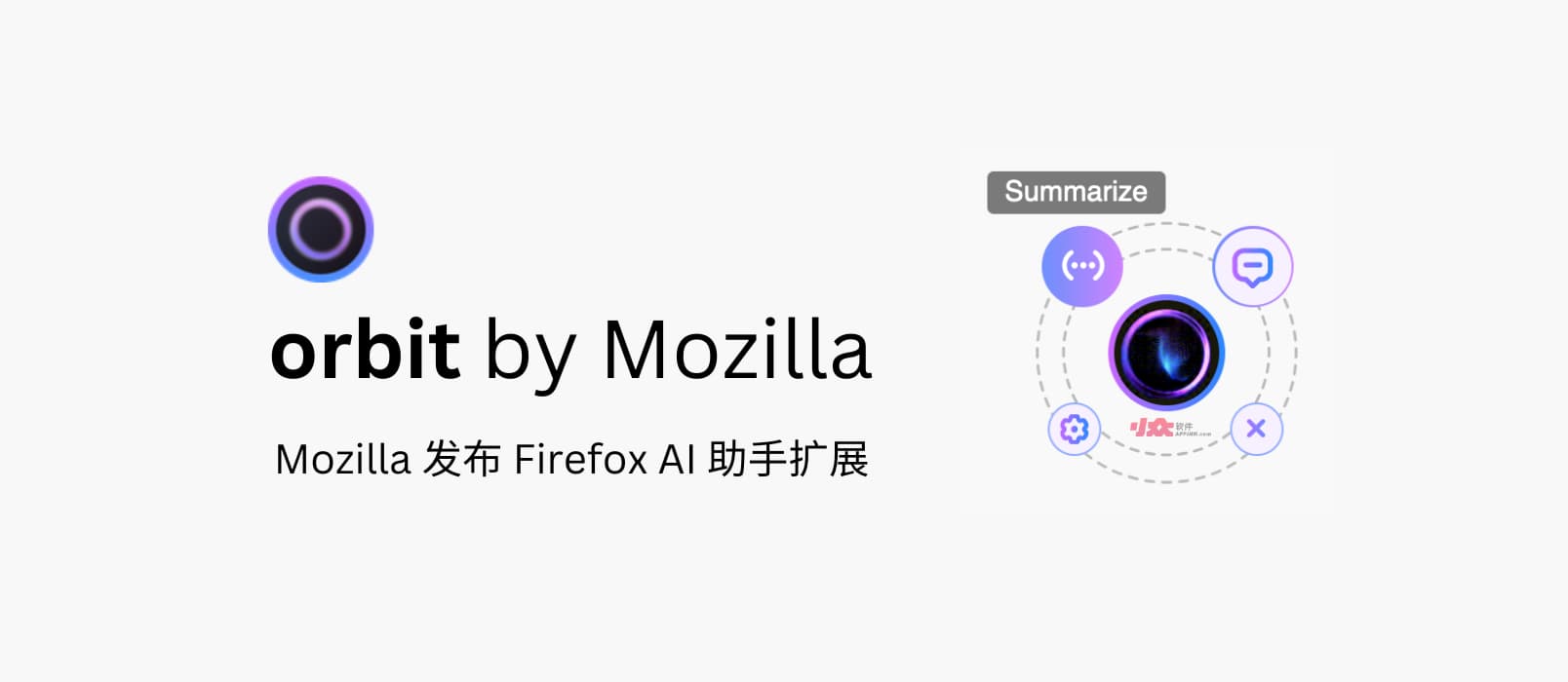 Mozilla 亲自发布 Firefox AI 扩展 Orbit 1