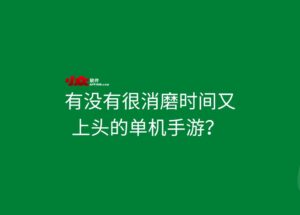 有没有很消磨时间，又上头的单机手游？ 11