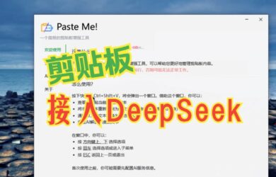 Paste Me - 酷似 PowerToys 高级粘贴，将 DeepSeek-R1 接入 Windows 剪贴板 15